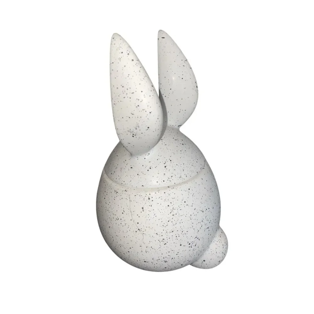 Mason Bunny Rabbit Stoneware With Lid Easter, Spring